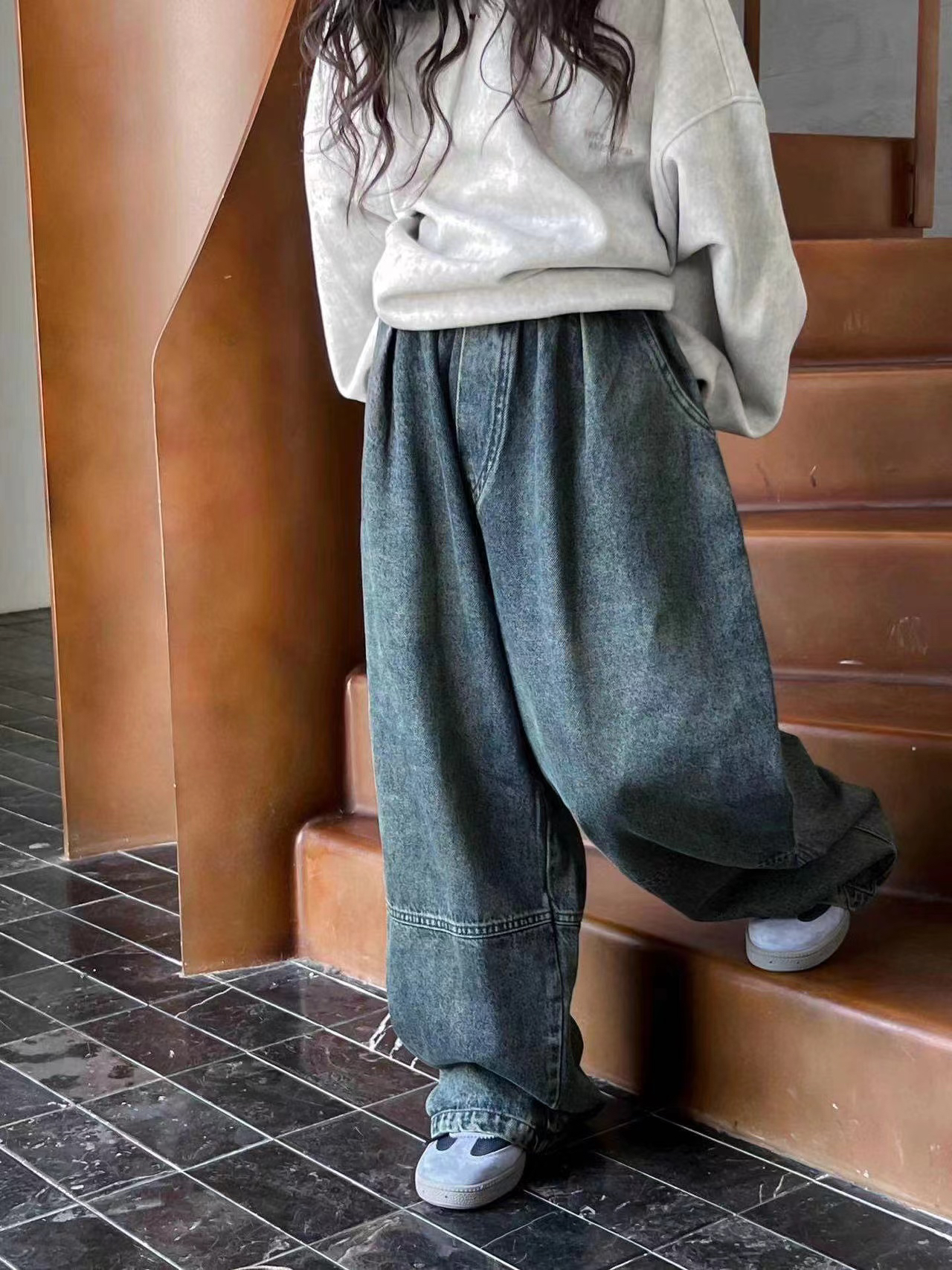 2024新款牛仔裤韩版裤子