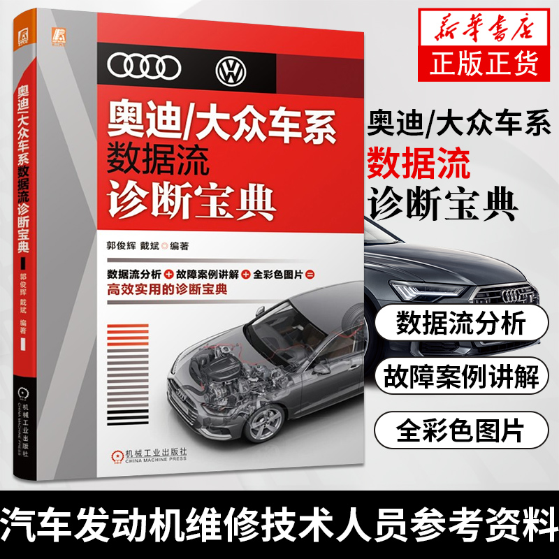 奥迪/大众车系数据流诊断宝典 汽车故障诊断与维修案例汽车发动机