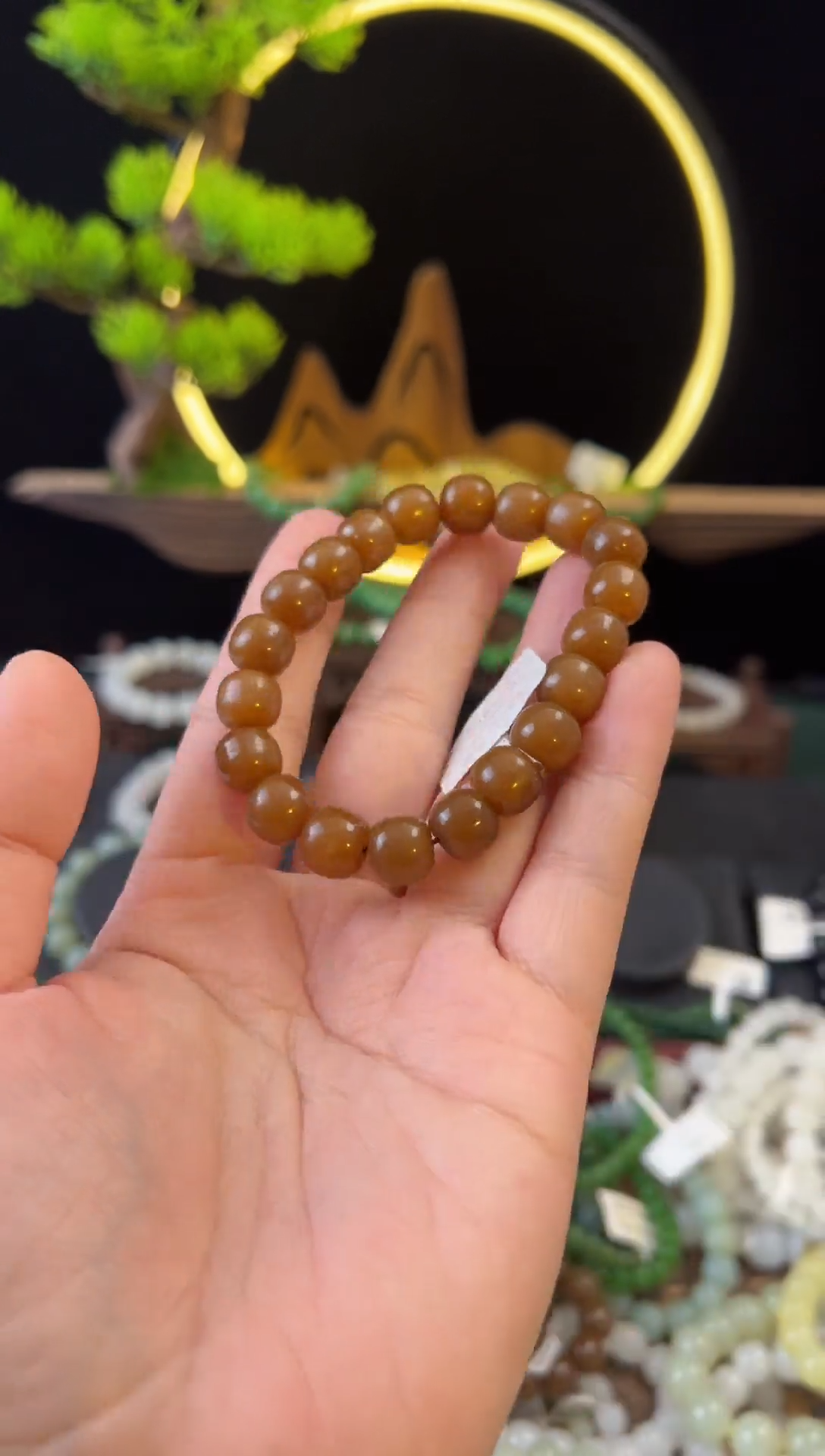 【闪购商品】和田玉手串未镶嵌糖料老型