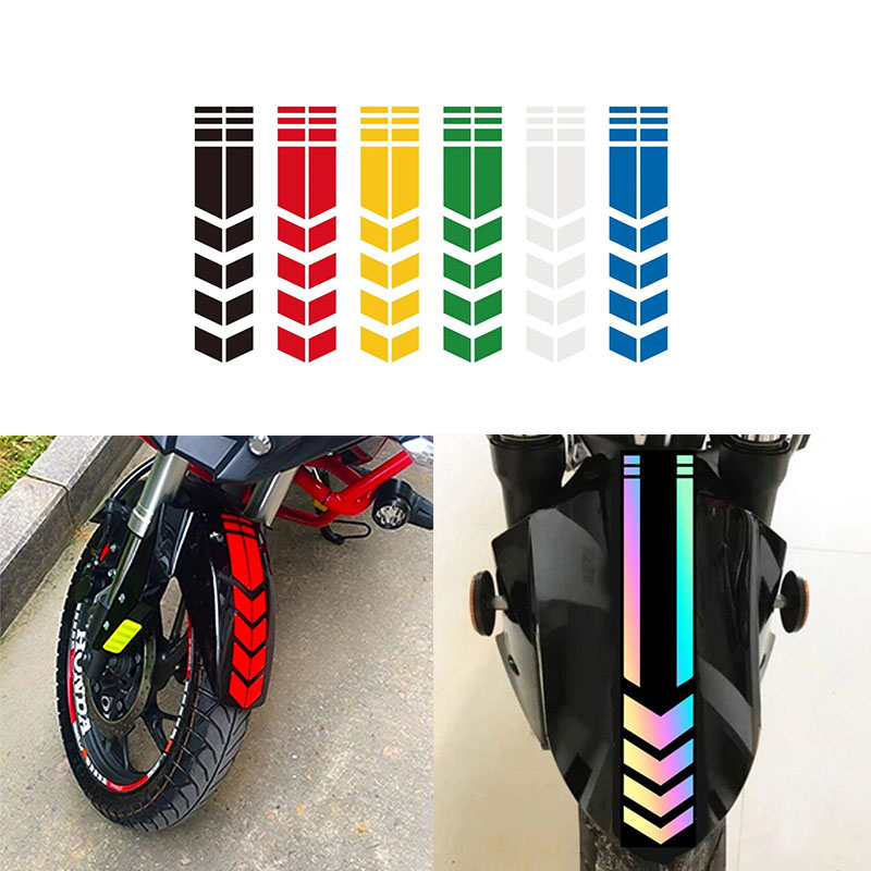 摩托车反光贴纸小牛车贴电动踏板车贴花前后挡泥板贴条外壳拉花