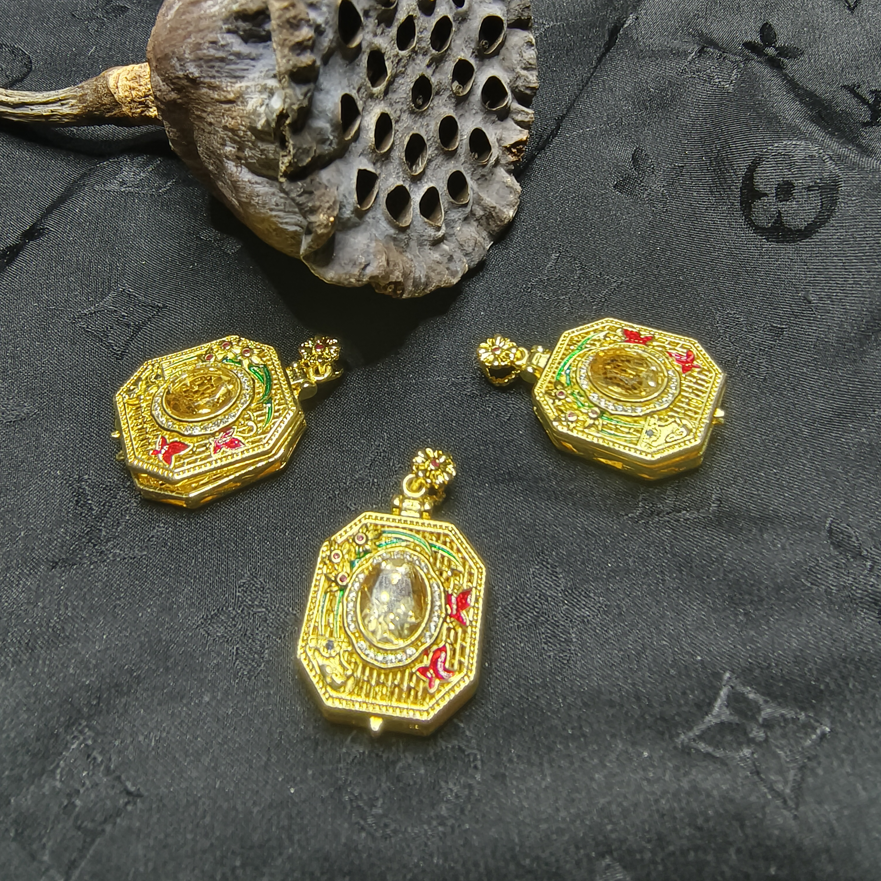 【玉合缘】天然黄水晶吊坠-（多样性发，一单发货）3018