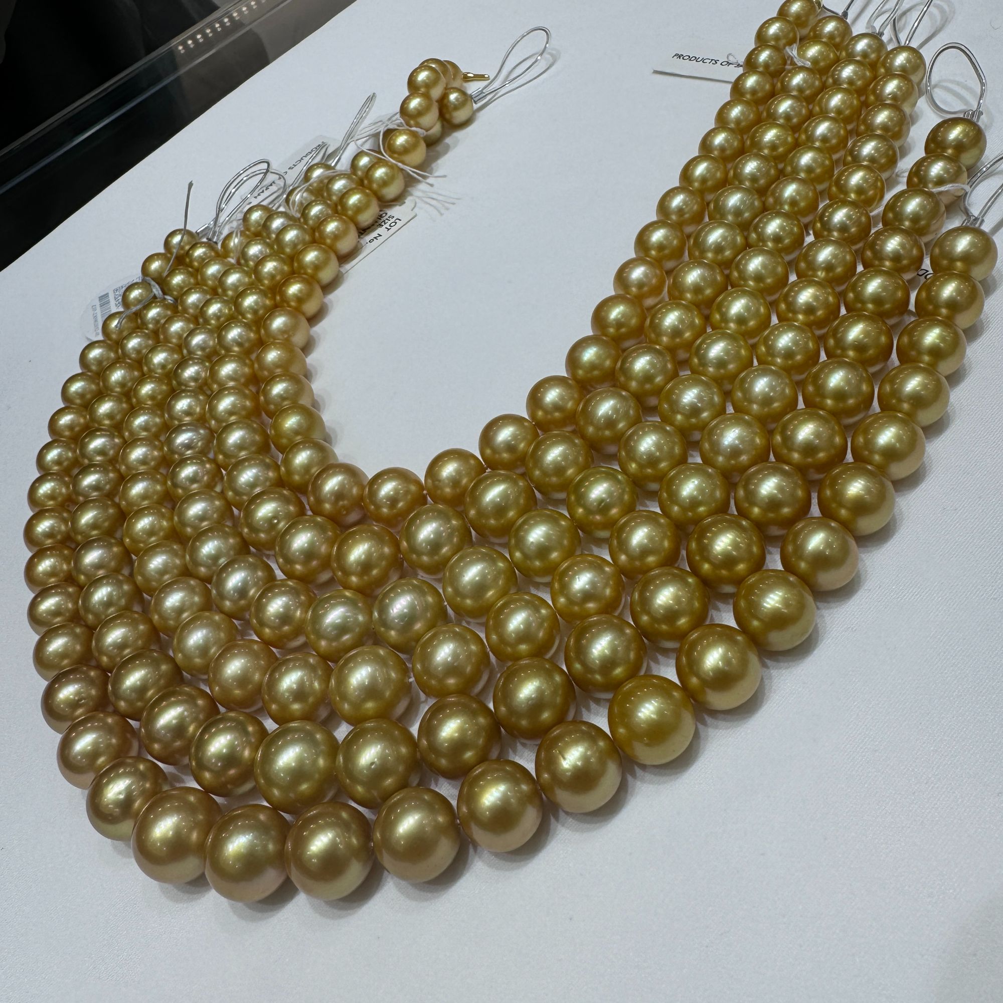 南城红桥店铺甄选高品南洋金珠整串项链