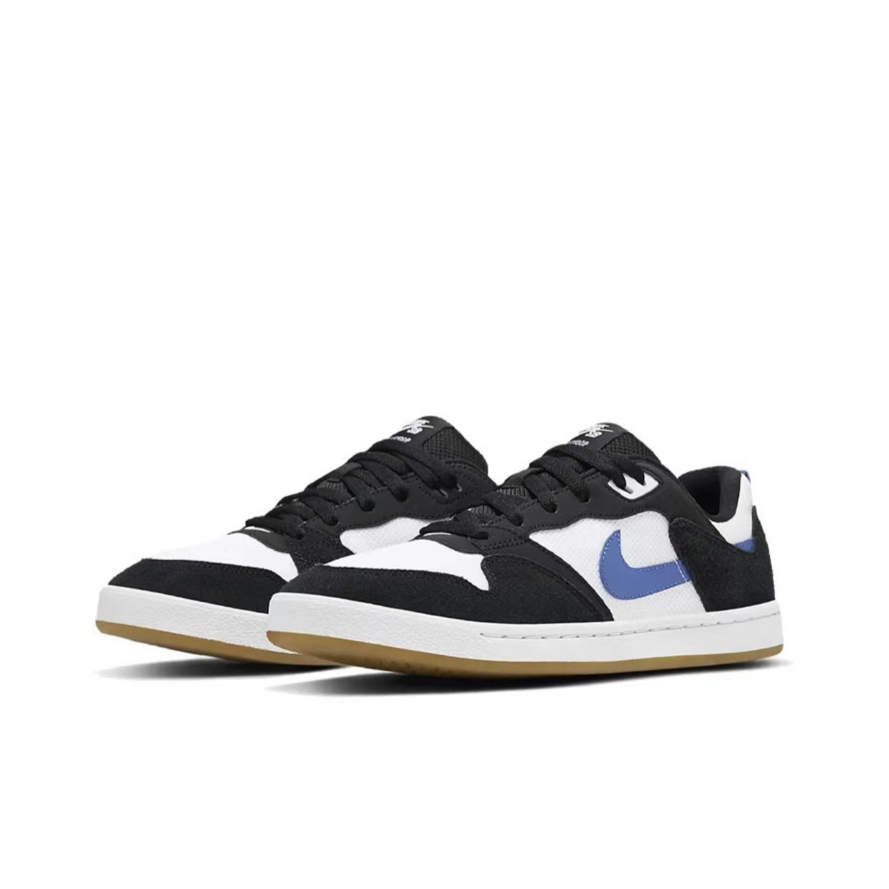 Nike/耐克  "White Team Royal"低帮 板鞋 男款 黑白蓝CJ0882-104