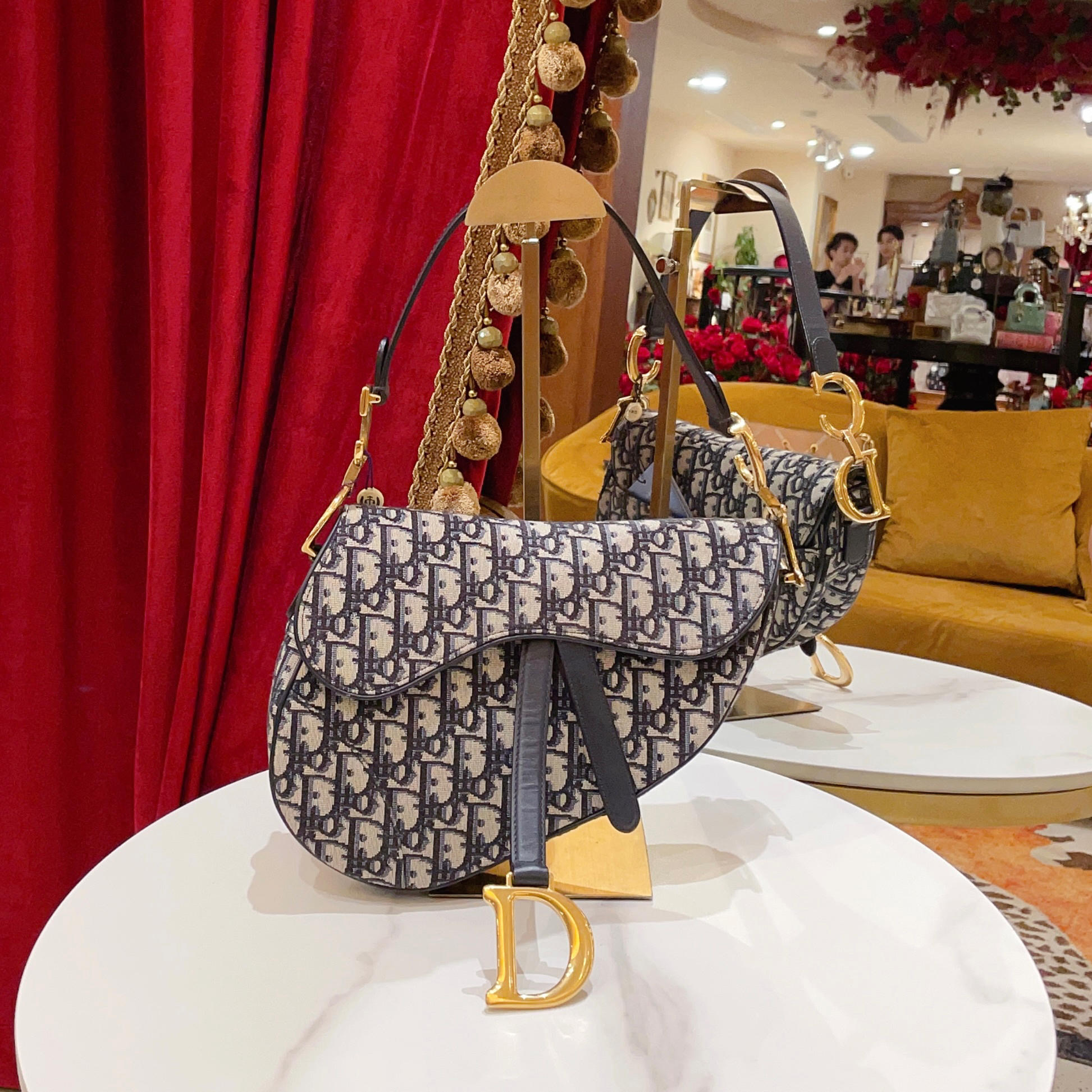 95新 DIOR/迪奥 GGS丨马鞍包大号老花单肩包 17926718