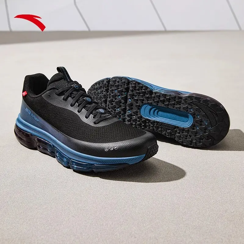 安踏弹力胶丨软底缓震舒适跑步鞋男2025春季新款运动鞋112515501