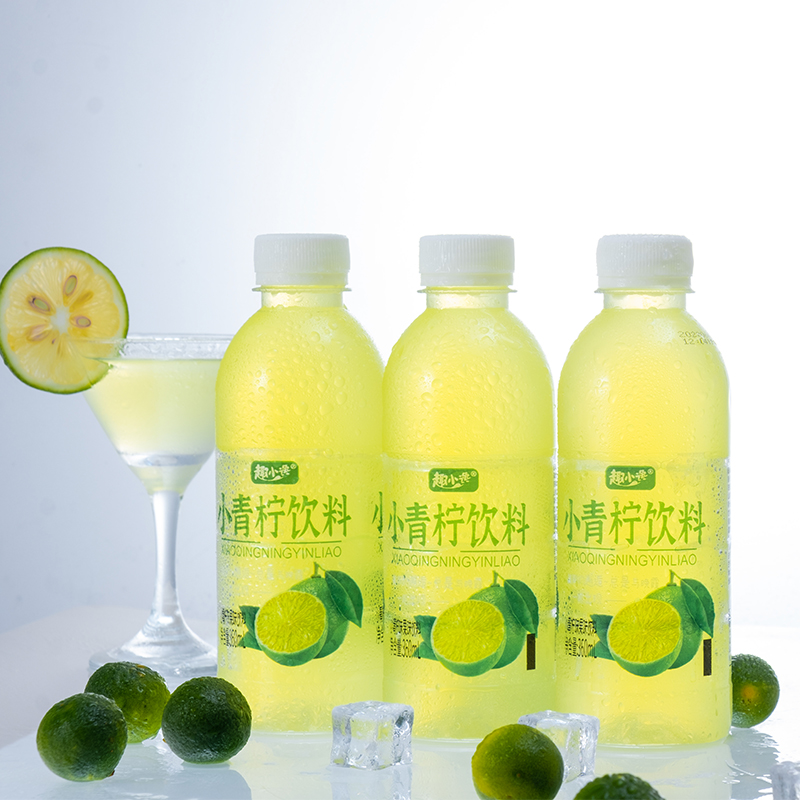 【整箱】健康柠檬果倍爽小青柠果汁饮料360ml*6瓶味饮品果味解渴饮