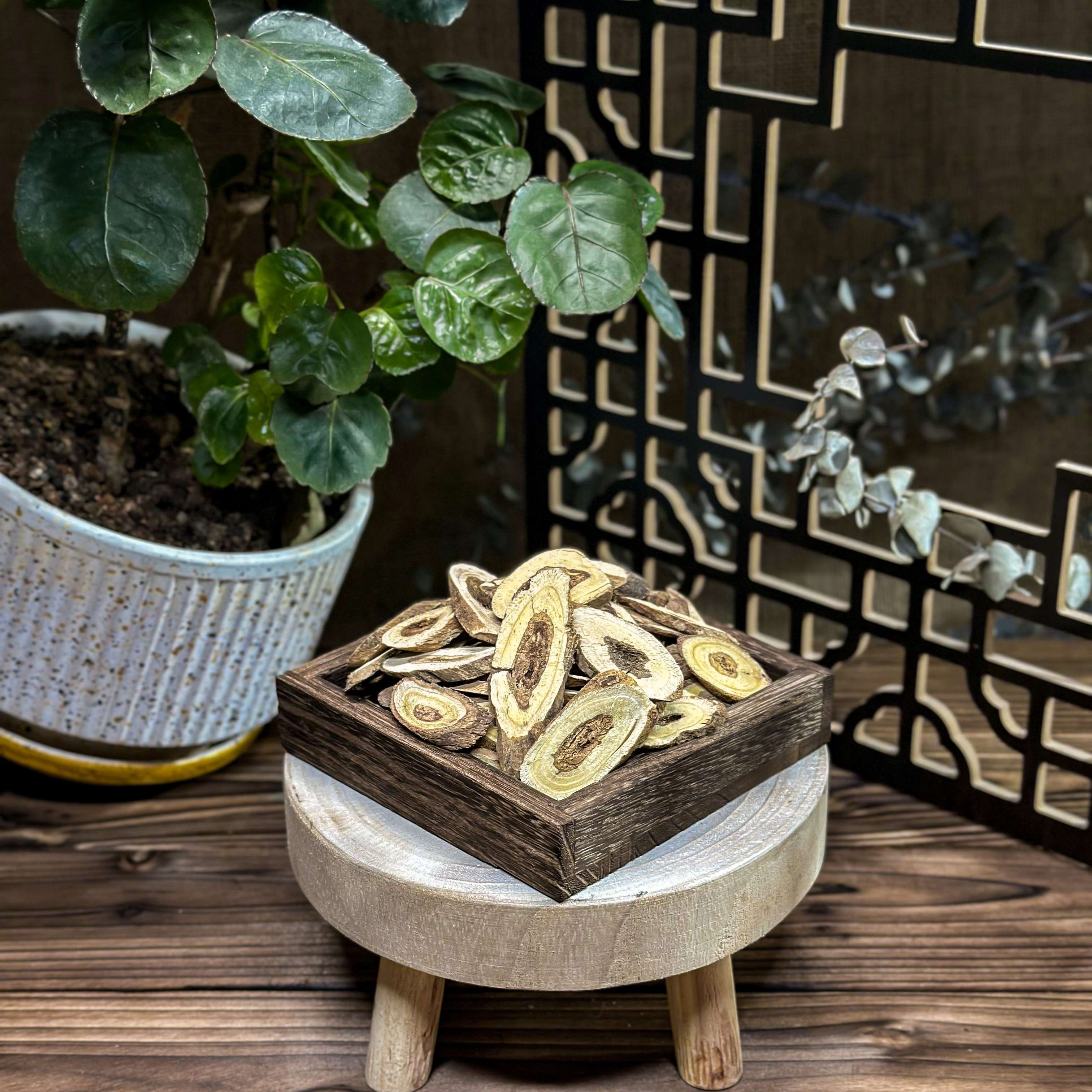 【锐贤家补品】优质黄岐丶原色煲汤煮粥无硫熏产地切片瓶装胶滋补品
