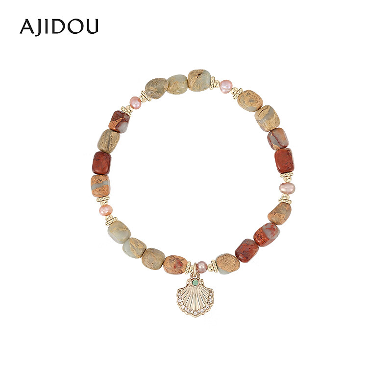 合金手链 AJIDOU阿吉豆落日收藏家系列串珠手链女时尚