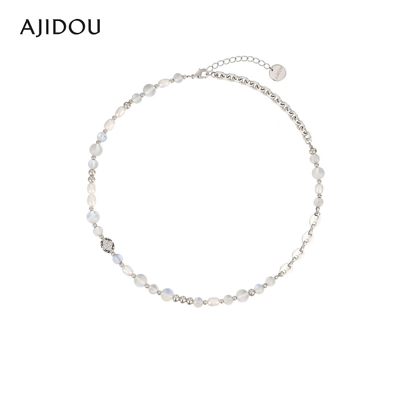 AJIDOU阿吉豆优雅休闲时尚淡水珍珠项链