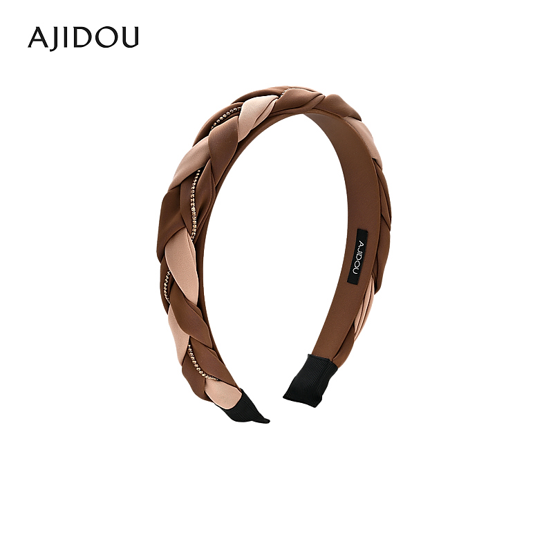 AJIDOU阿吉豆浅焙杏茶系列休闲发箍