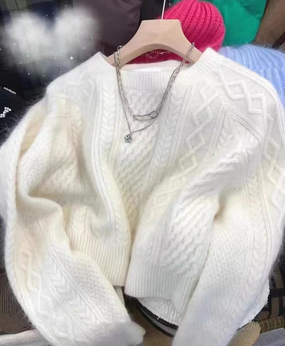 上衣网红秋冬圆领杂款毛衣直播专用盲拍盲发