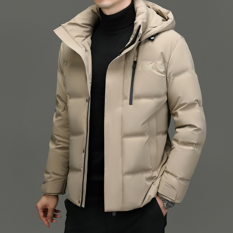 波司登新款高端鹅绒羽绒服男短款潮牌休闲时尚加厚保暖冬季外套