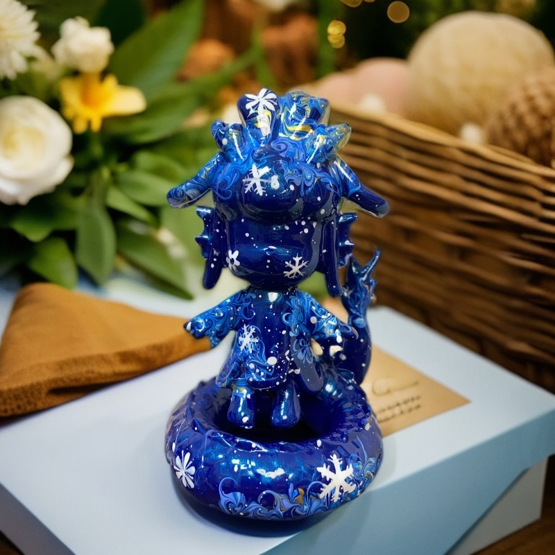 时尚定制款 流体创意摆件 纯手工 创意 新潮美观制作凹凸制品