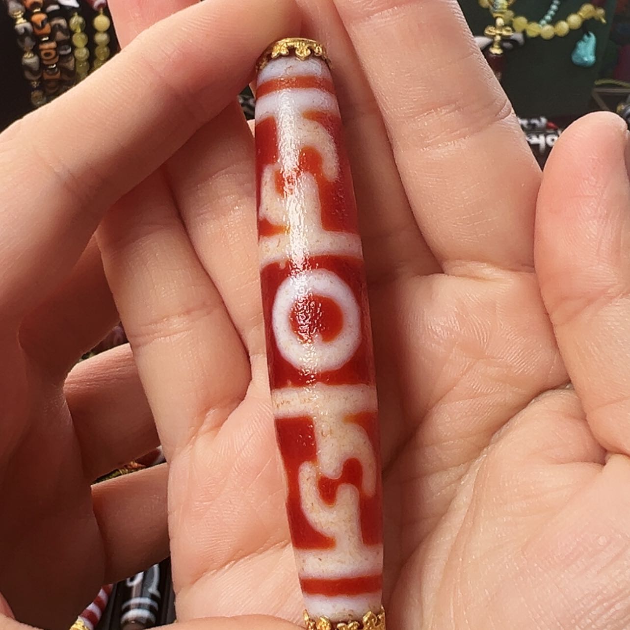 【闪购商品】玛瑙/玉髓颈饰未镶嵌常****Y