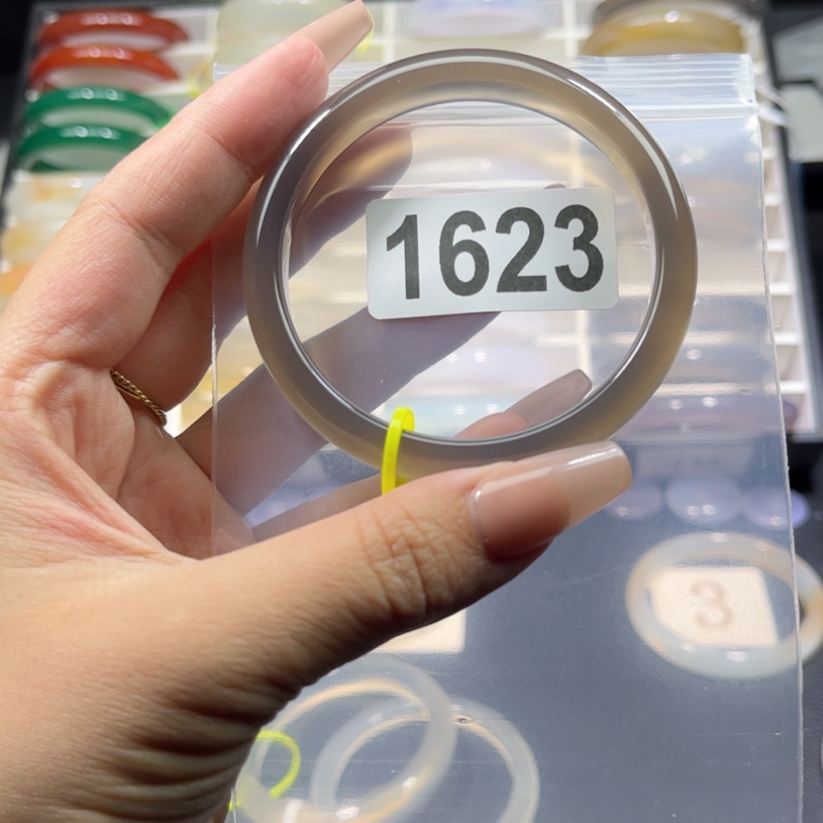 【闪购商品】玛瑙/玉髓手镯未镶嵌F****E57