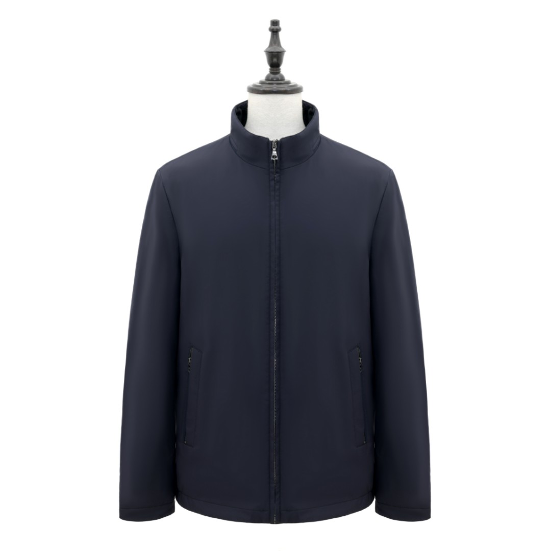 水貂绒内胆 兔毛袖 冬季新款 男士立领派克服 20253休闲茄克保暖