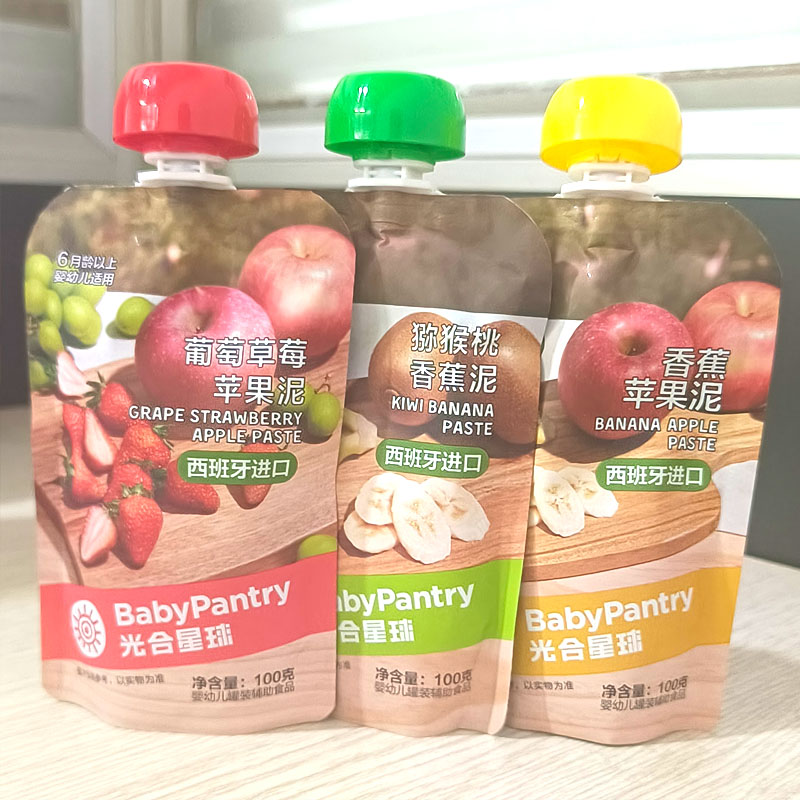 光合 星*球水果泥宝宝儿童辅食果泥鲜果果泥100g