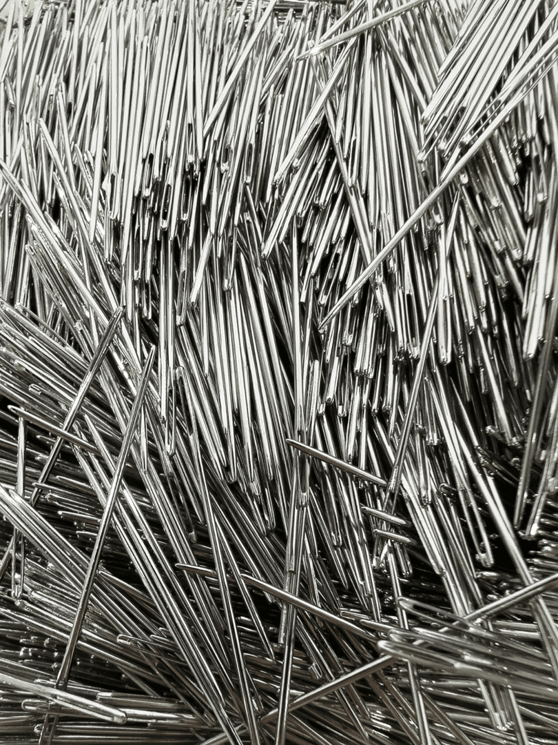 直播间拆彩虹针，绣十字绣缝衣24号针