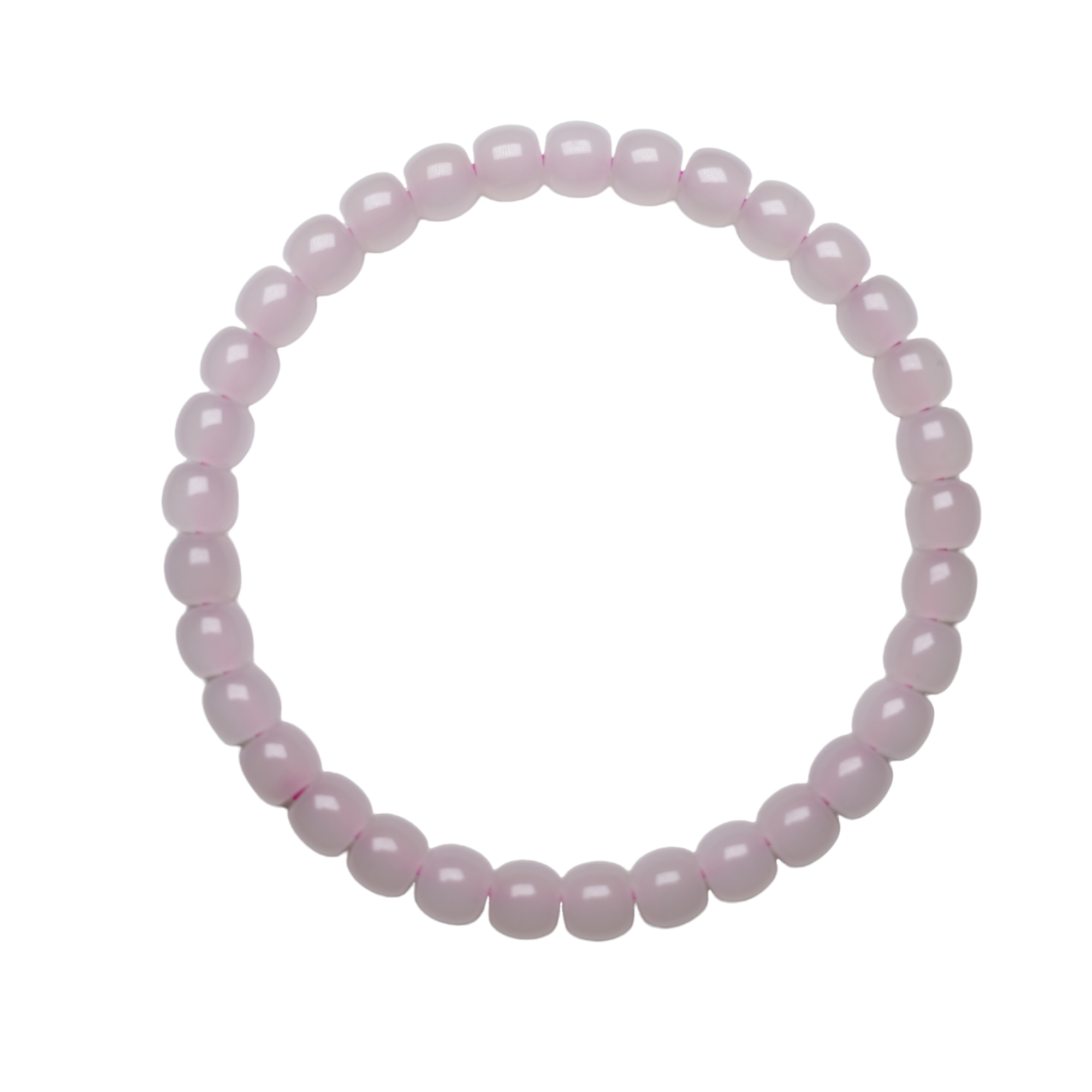 和田玉冰藕粉精工老型手串