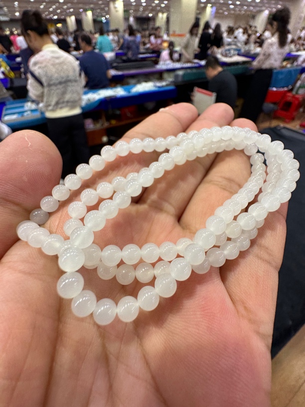 和田玉白玉链子尺寸05