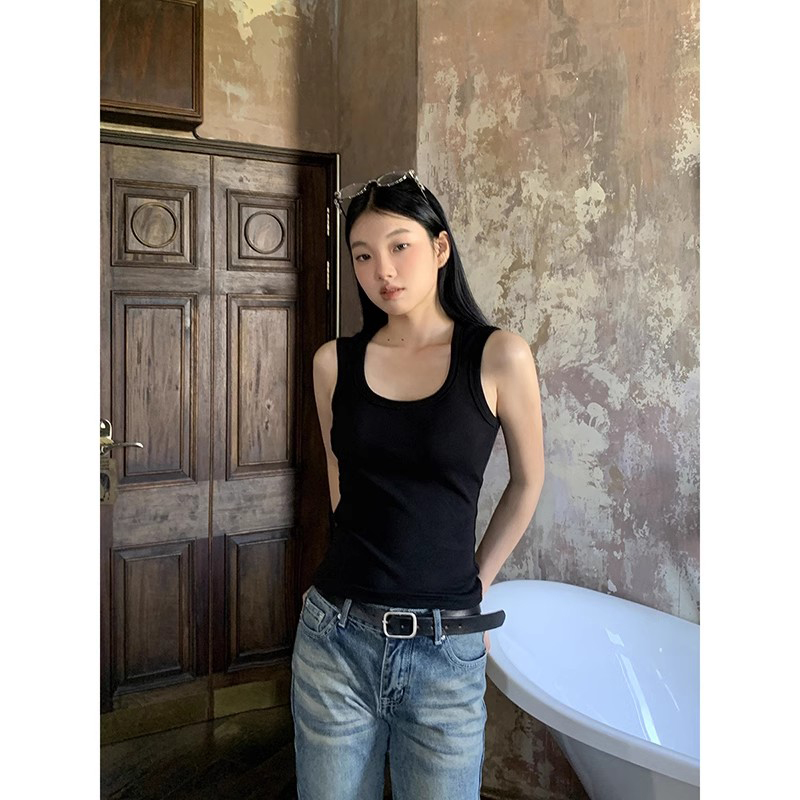【莫妮卡背心】春季新款户外休闲运动时尚百搭背心241V0200#