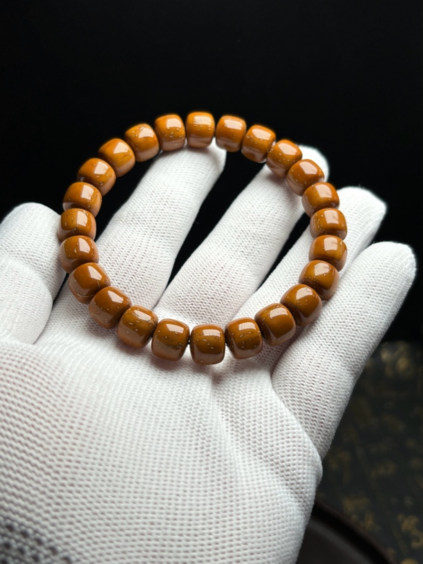 纯实心精工手作紫金鼠手串满归圆保实心保红保透无科技