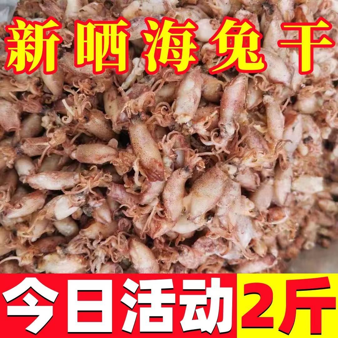 渔民新晒海兔干优选深海优质小海兔干小乌贼小墨鱼仔海鲜水产干货