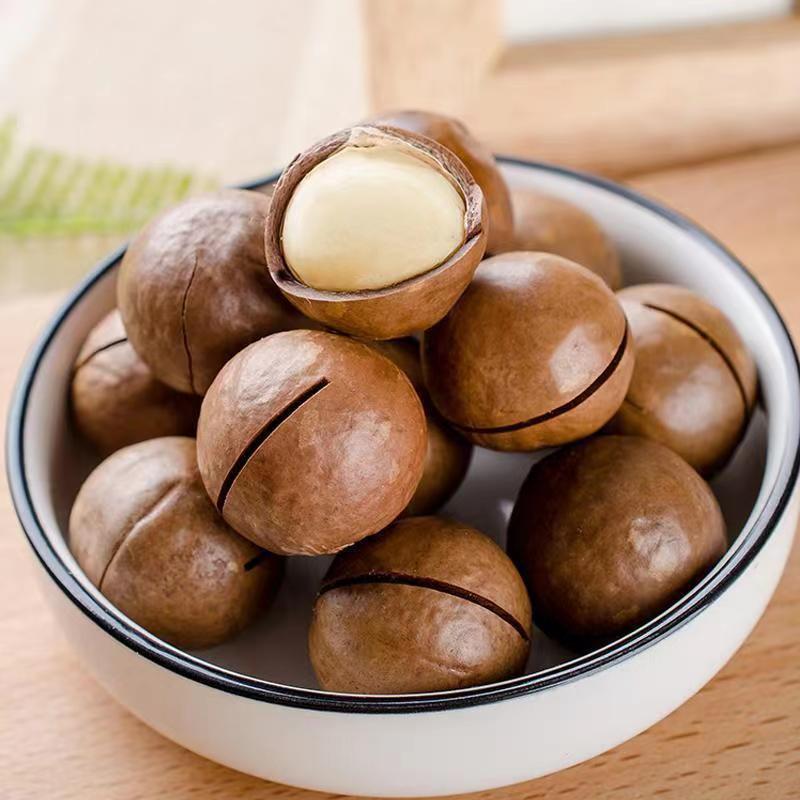 23-25大果夏威夷果奶油味无添加500g袋装净重澳洲坚果新货10g奶香