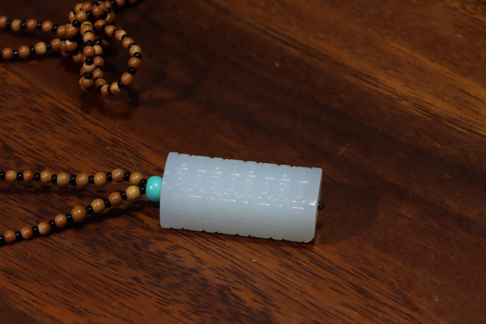 精选白玉勒子挂件