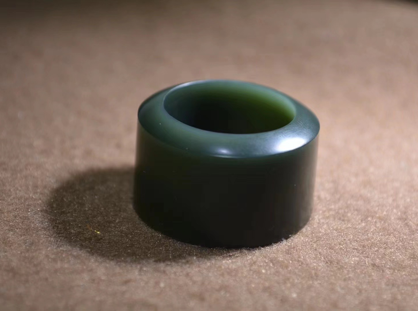 青玉一细扳指男士款