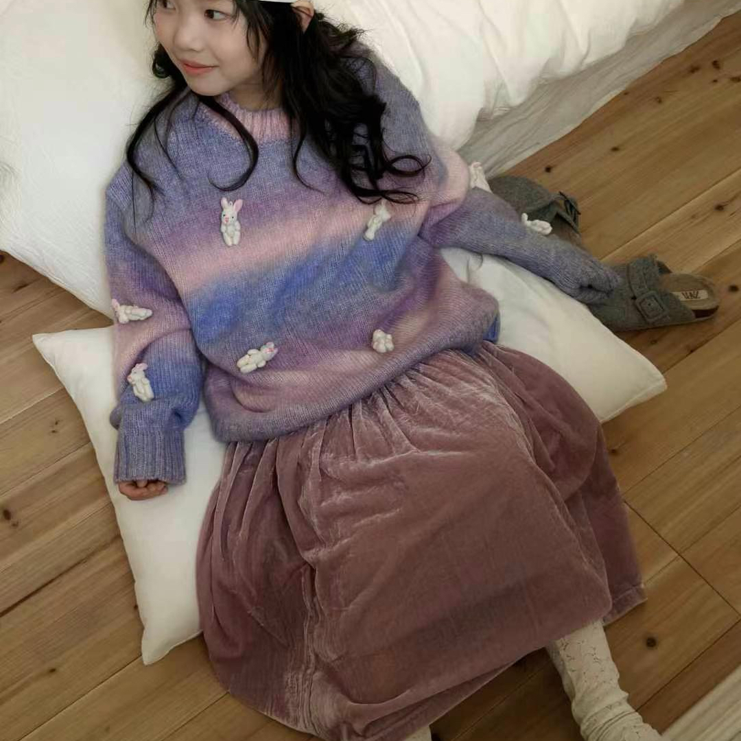 新款纯色涂鸦时尚T恤