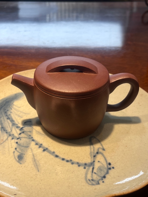 汉瓦壶 半手工 紫泥 约200cc 半手工紫砂茶壶