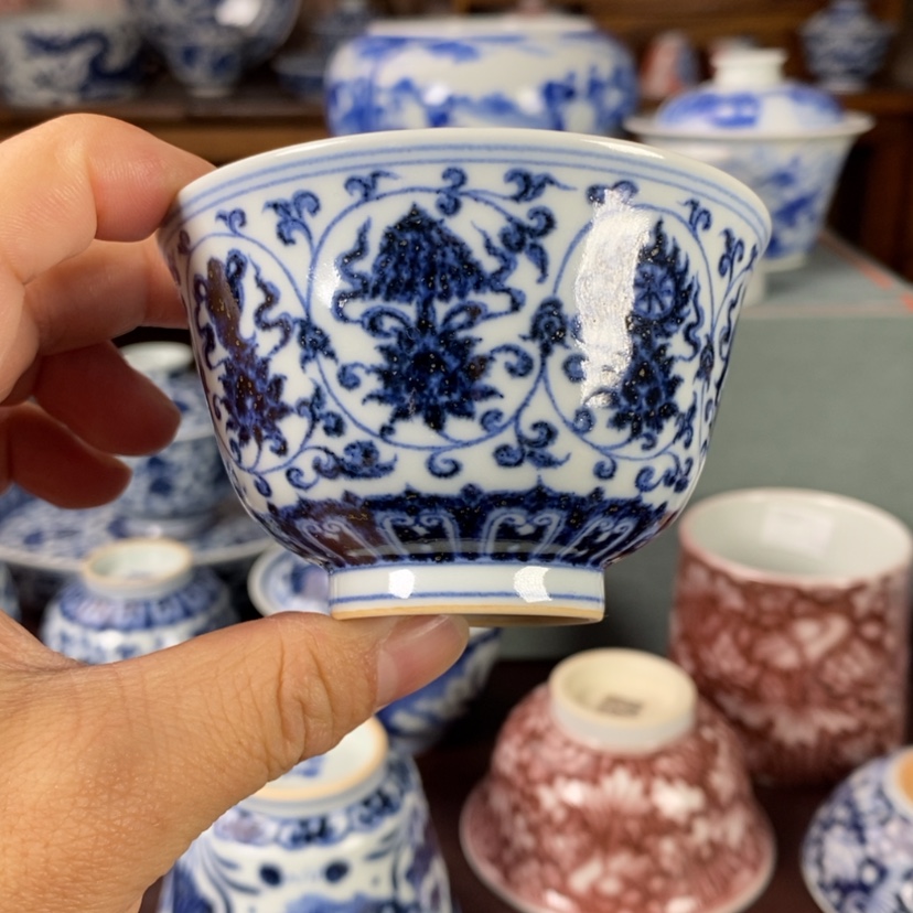 【闪购商品】陶瓷莲托八宝