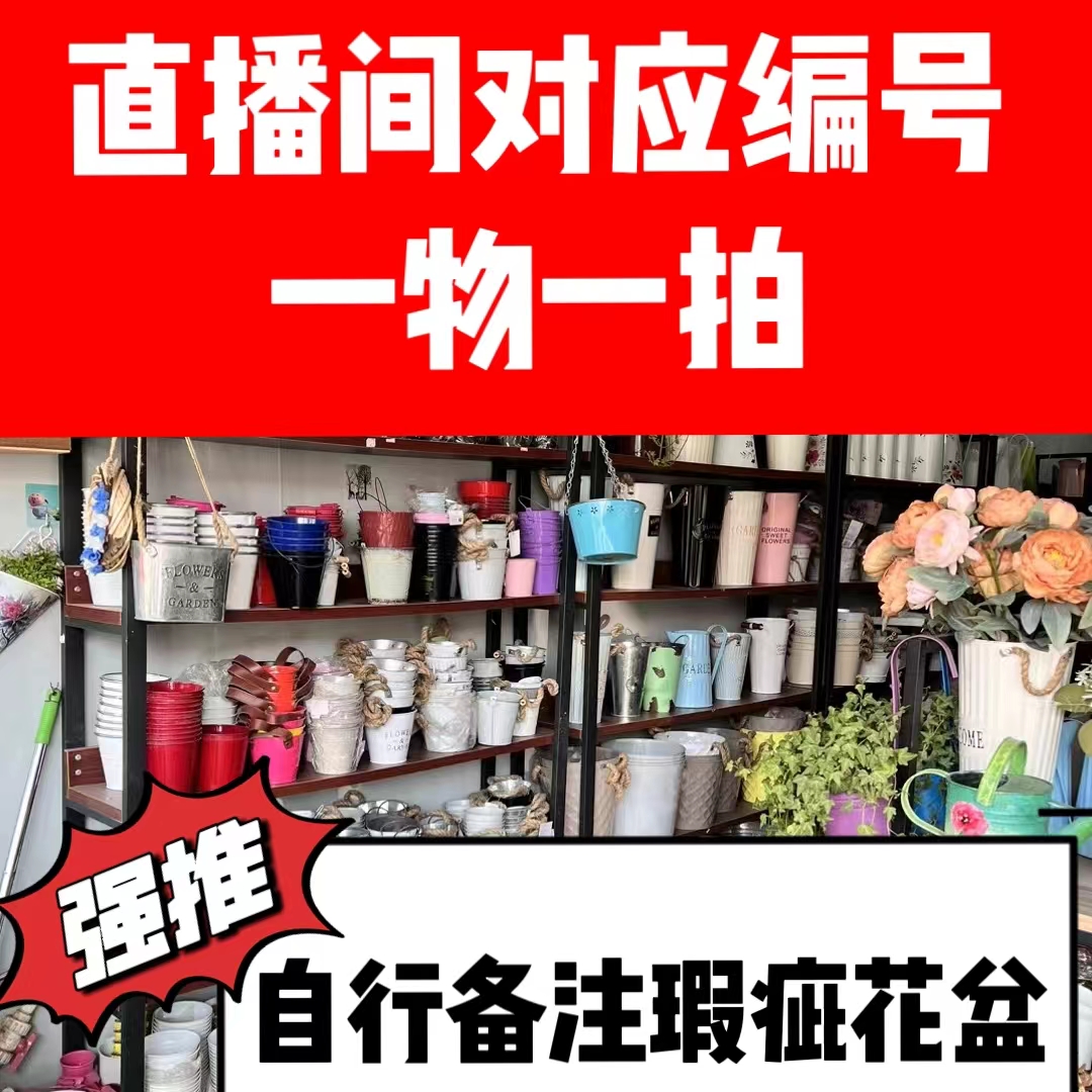 自行备注编号瑕疵铁艺花盆花架【介意勿拍】不可退换热卖绿萝精选