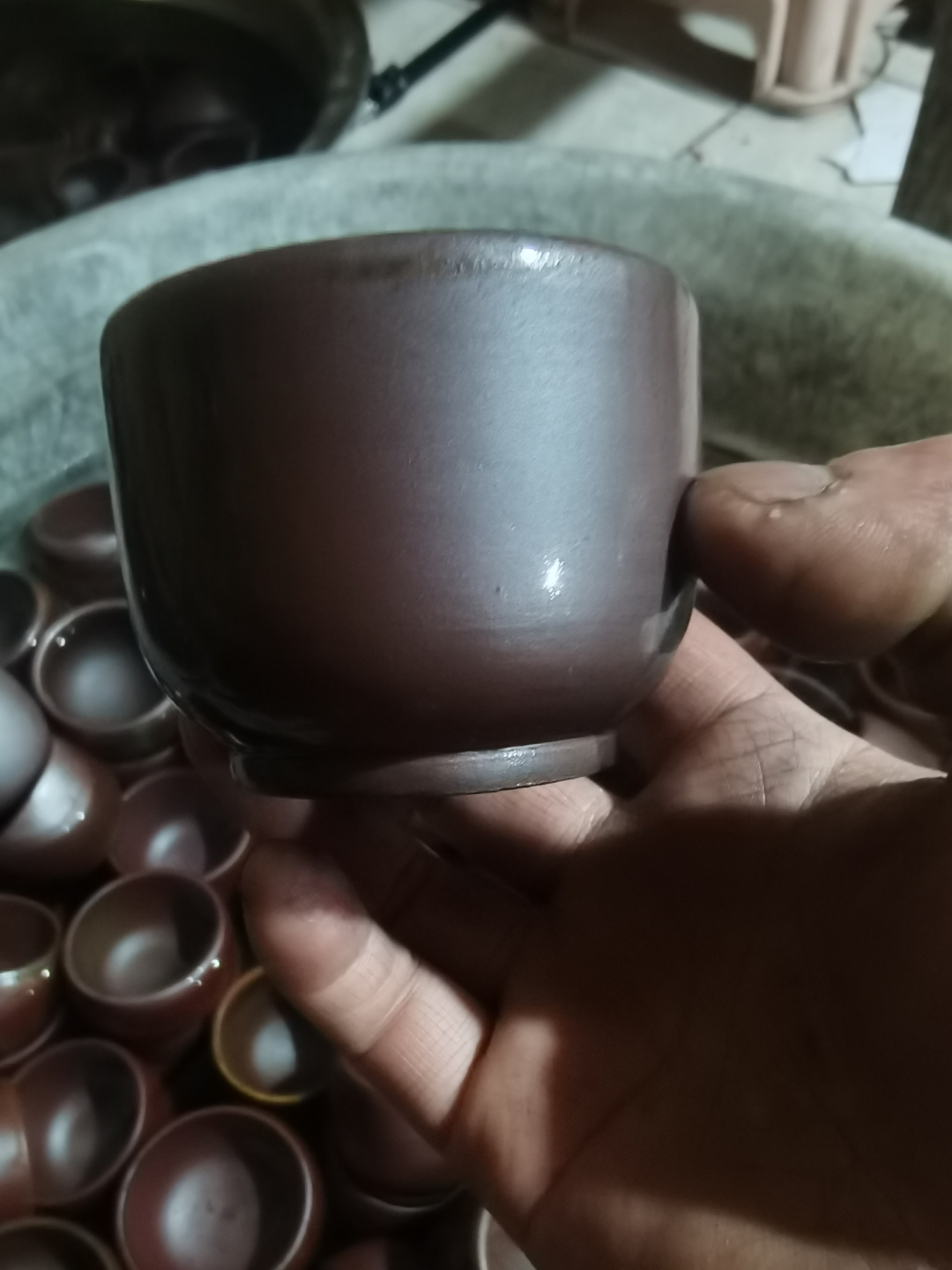 瑕疵柴烧主人杯随机发货(不提要求，不退不换)缺裂鼓包等但不漏水