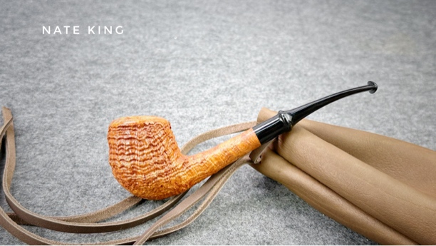 美国内特金喷砂都柏林郁金香海岩叼斗手工石楠木烟斗