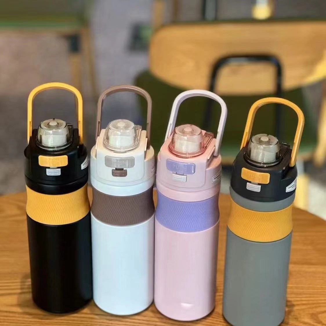 【小扬哥臻选】316不锈钢保温杯新款高颜值便携式直饮杯吸管杯工地