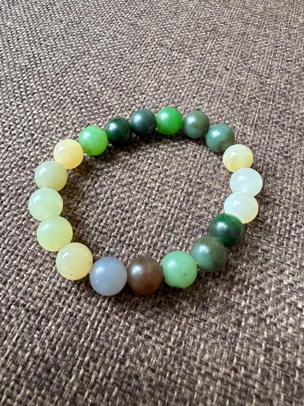 和田玉多宝女款手链