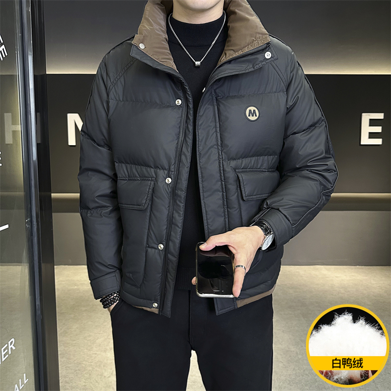 TUCANO/啄木鳥男士冬季羽绒服时尚翻领帅气百搭白鸭绒保暖青年