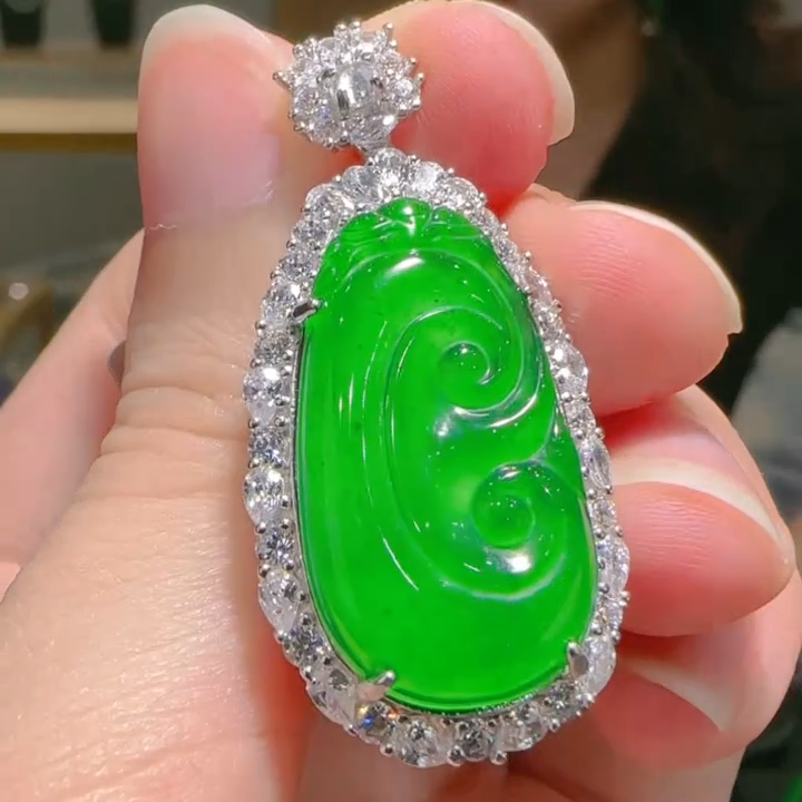 214939天然翡翠A货多样性发一件