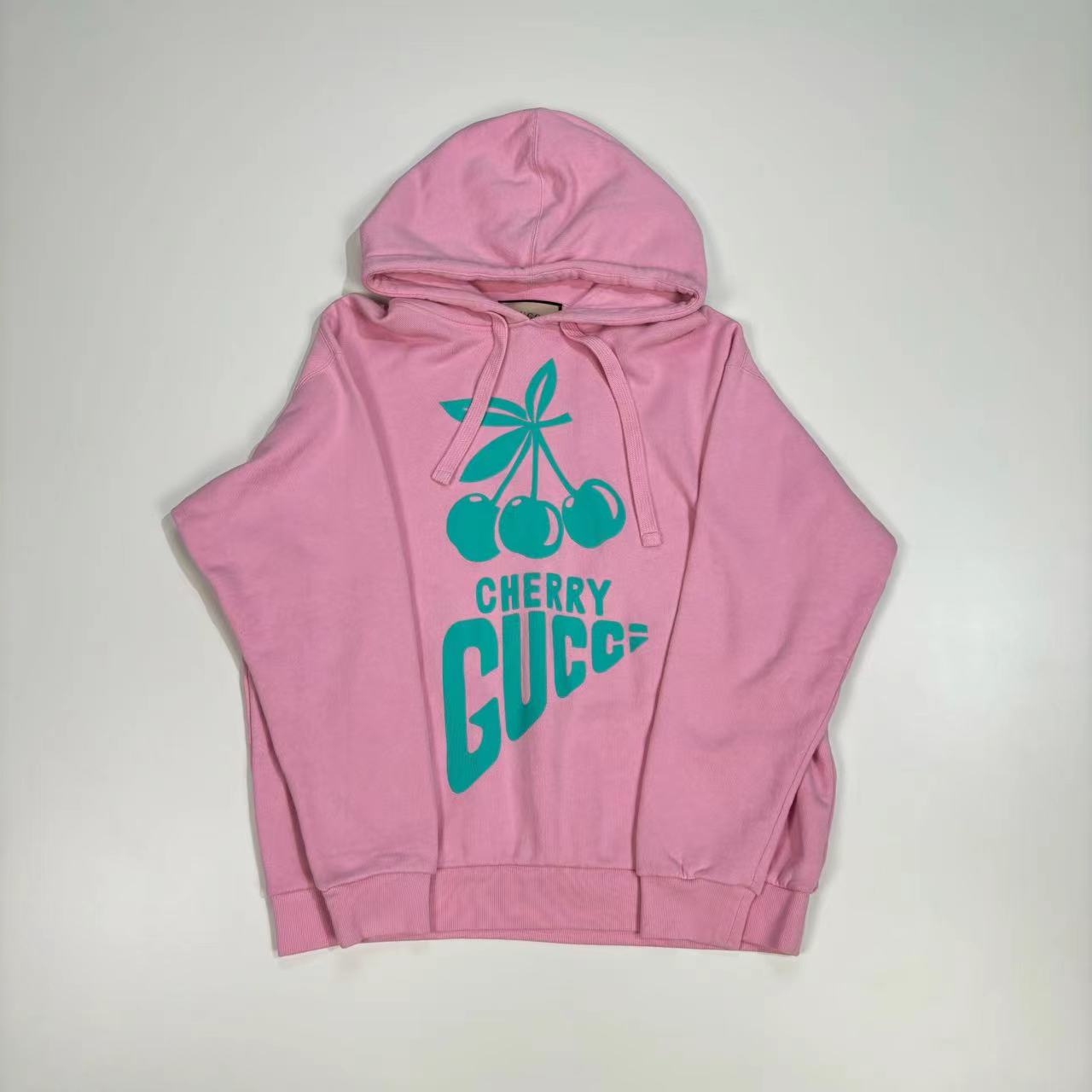 95新 GUCCI/古驰 字母印花连帽长袖卫衣/ M码 /公价9700 /95新