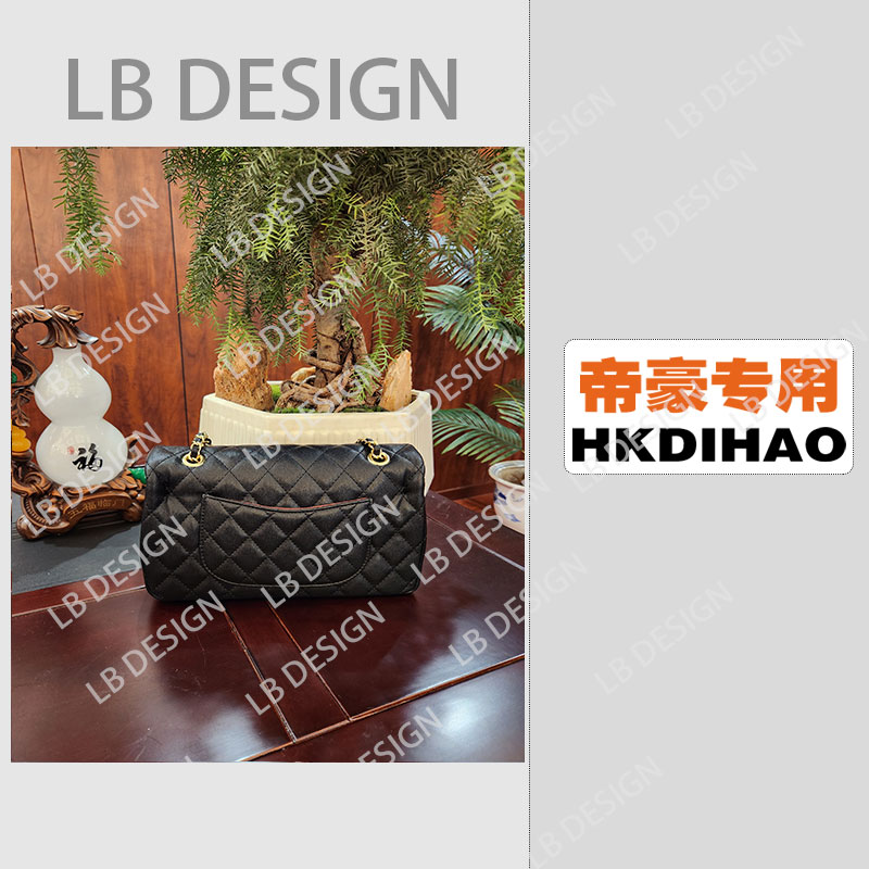 LBDESlGN手工打造真皮高端定制女士包【1112-1磨砂黑】