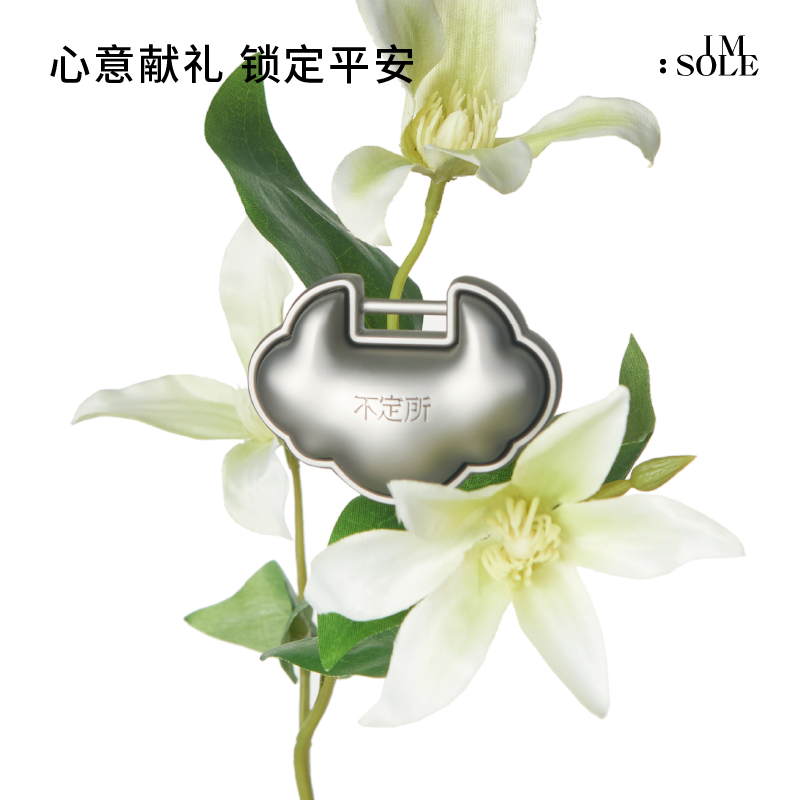 IMSOLE不定所平安锁车载香薰扩香器汽车香氛片出风口挂件持久留香