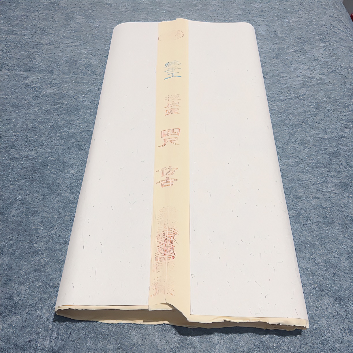 纯手工檀皮宣仿古