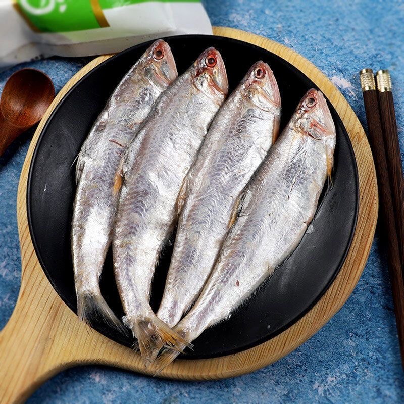 连云港发货 新鲜海捕马口鱼/油扣/黄鲫鱼 4斤尝鲜 （一斤20条左右）