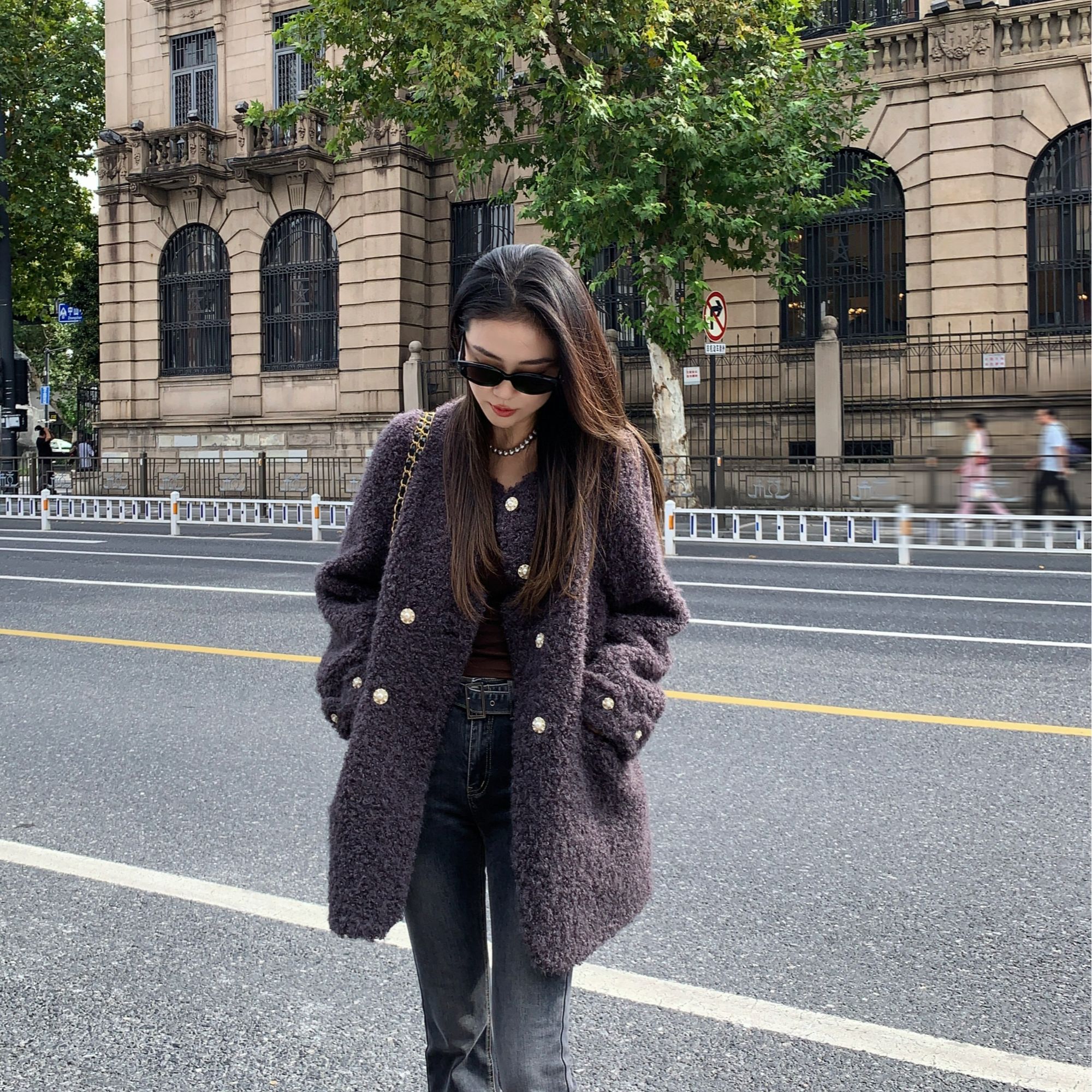 2024轻奢女气质时尚韩版短款外套#2S798