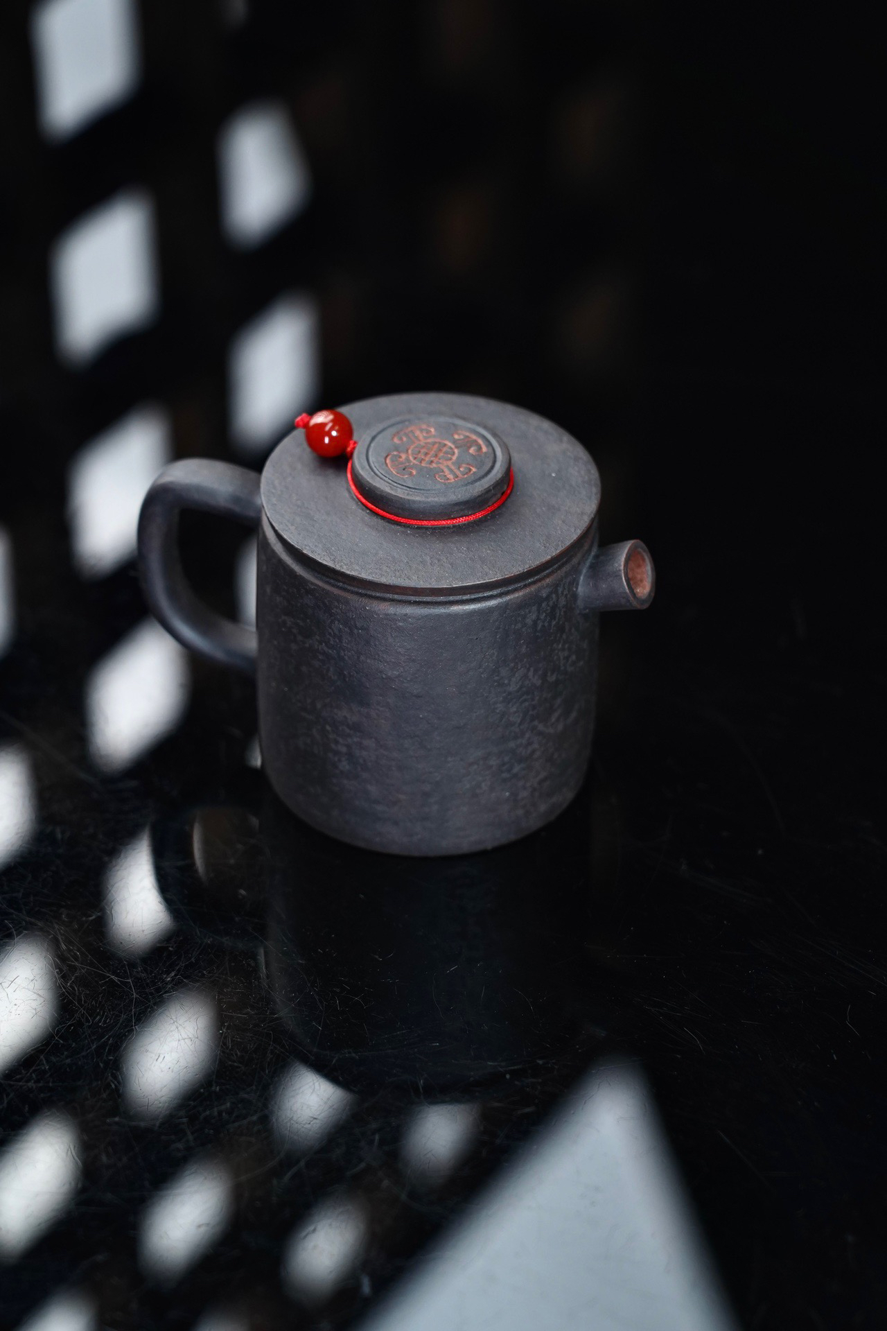 汉砖·镜瓦·独家款·100cc 作品取材之汉砖老款加以创新 老味十足  