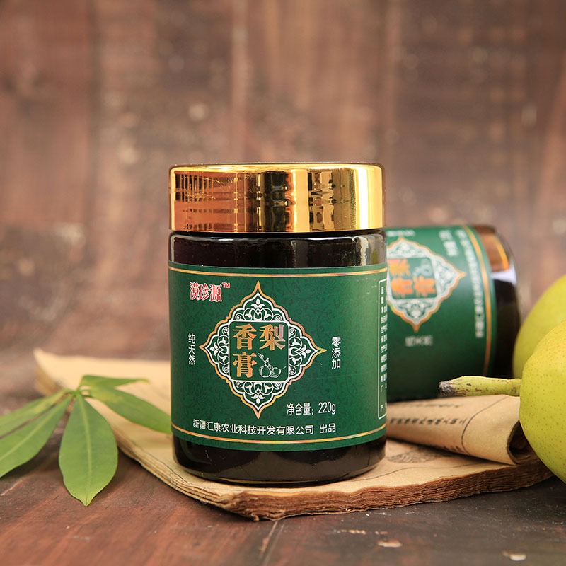新疆特产漠珍源香梨膏库尔勒梨膏0添加儿童孕妇香梨熬制成