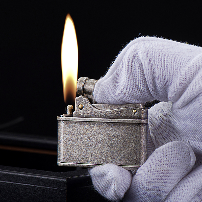 ZORRO佐罗磕头机按压煤油打火机经典复古创意金属防风高档打火机