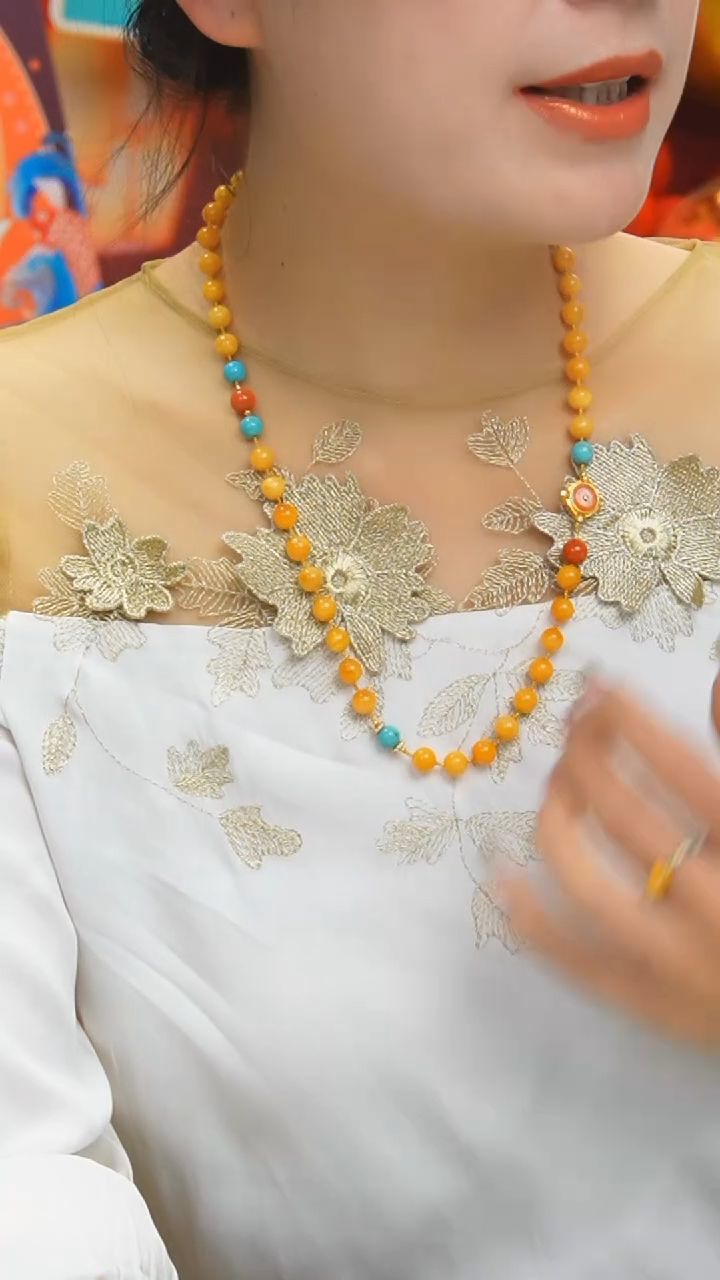 【闪购商品】蜜蜡项链未镶嵌多样性发货一件